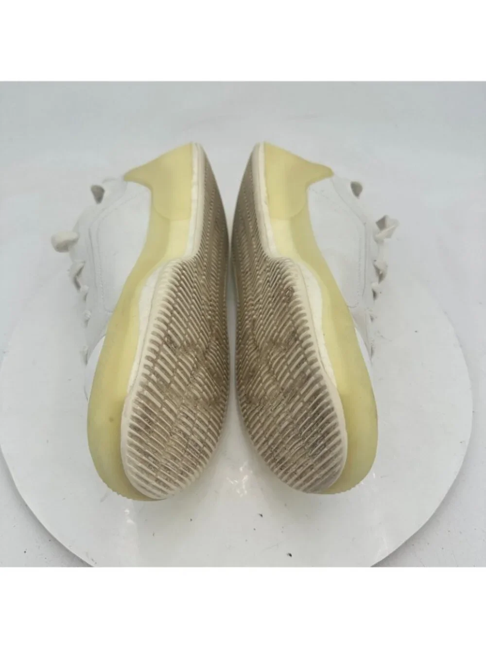 adidas Stella McCartney x Treino Men Size 8.5 FY1548 Triple White Training Shoe